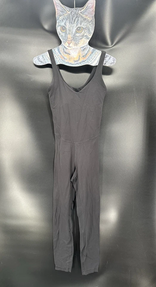 Женский комбинезон Lululemon Align 25 дюймов черный размер 4 цельный - Изображение 1 из 4