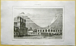 1843 Druck ANTIK GUATEMALA, SACATEPEQUEZ DEPT., GUATEMALA, #13 - Bild 1 von 1