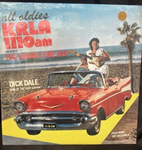 RARE VTG KRLA 1110am All Oldies Vinyl LP-"One Double One Oh!" Dick Dale -SEALED! - Foto 1 di 2