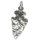 Arrowhead Arrow Head sterling silver charm .925 x 1 Archaeology charms