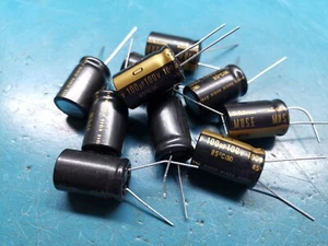 Condensador Nichicon Muse KZ 100uF 100v 10 un. - Imagen 1 de 8