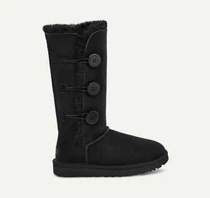 UGG® AUSTRALIA BAILEY BUTTON TRIPPLET TALL BOOTS UK 6.5 EUR 39 USA 8 RRP £220 - Picture 1 of 24