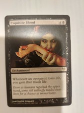 exquisite blood mtg never played