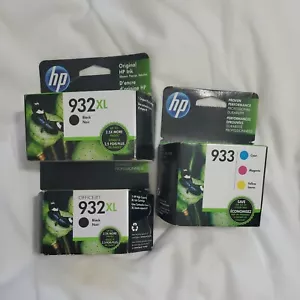 Cartucho de tinta negro HP 932 XL y paquete combinado de colores 933 HP Officejet serie 6100 - Imagen 1 de 7