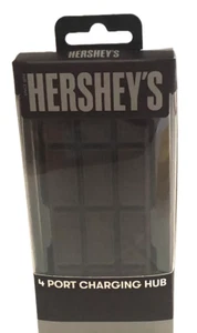 Hershey’s 4 port USB Charging Hub 3 USB-A 2.0 USB-C Charger Hersheys NIB sealed - Picture 1 of 3