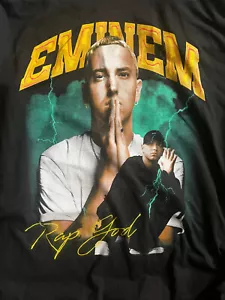 Eminem T-Shirt schwarz kurzärmelig Unisex groß - Bild 1 von 1