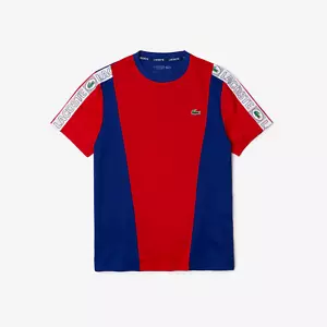 Camiseta para hombre LACOSTE SPORT Marca Bandas Piqué ULTRA SECA NUEVA CON ETIQUETA TALLA XL 6 - Imagen 1 de 5