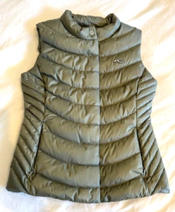 KJUS Upton Down Vest Womens Green Puffer New w/ Tags Medium (38) Retail $399 - Picture 1 of 7