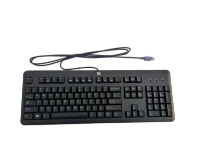 HP OEM Genuine Wired PS/2 - Keyboard - Black - 672646-003 KB-1156 NEW - Image 1 of 4