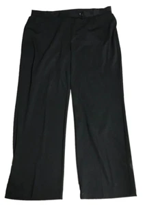 Notations Woman Knit Pants 2X NWT Black Stretch 38"W x 30"L Mid Rise - Picture 1 of 10