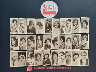 Anonymous Tobacco - Cinema Stars Set 6 (Plain Back) 1935 - VG to Excellent - Image 1 of 4