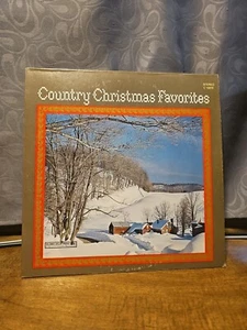 Country Christmas Favorites LP 1979 Original Vinyl Album - Joy To The World - Picture 1 of 2