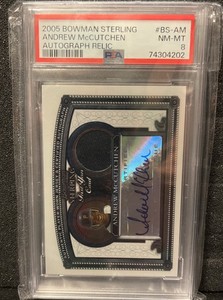 2005 Bowman Sterling First Year Card Andrew McCutchen RPA Pittsburgh Pirates