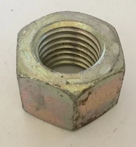 SET BESTEHEND AUS 10 1-1/8"-7 Klasse 9 fertige Sechskantmutter L9 verzinkt L-9 - Bild 1 von 4