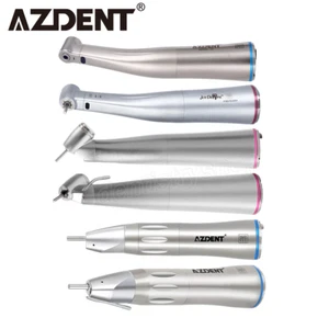 Dental 1:1/1:5/1:4.2 LED Fiber Optic Contra Angle Handpiece For E-TYPE Motors - Picture 1 of 39