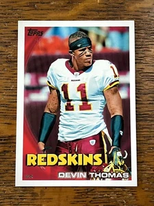 Devin Thomas 2010 Topps Football #433 MINT Redskins Legend Jersey Michigan State - Picture 1 of 2