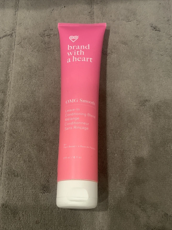 Brand With A Heart OMG Smooth Leave-In Conditioning Blend 6 oz Conditioner New - Image 1 of 1