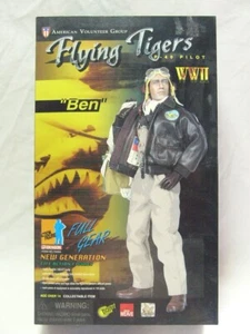 Dragon WWII Flying Tigers Pilot - 12" Figure - U.S. Airforce Ben - 1/6 - 2001 - Picture 1 of 8