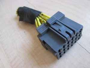 AMP Freightliner Columbia 967634-1C 18-pin Connector w/ Wiring for ABS #M261VT - Picture 1 of 9
