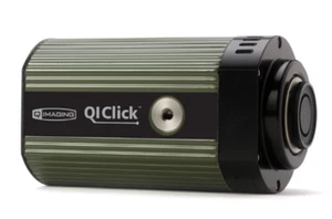 Cámara digital CCD LK QImaging QIClick™ 01-QIClick-F-M-12, blanco y negro, 12 bits sn Q30302 - Imagen 1 de 3