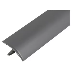 Borde de plástico moldeado en T gris 3/4" 18 mm para máquina arcade gabinete cámper - Imagen 1 de 2