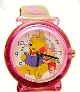  Winnie the Pooh series good silhouette watch leather band lot 555  box #137 - Picture 1 of 6