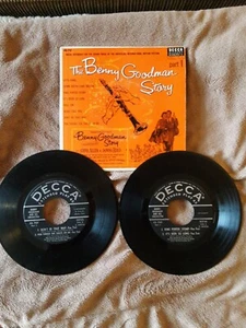 The Benny Goodman Story Part 1 By Steve Allen & Donna Reed 45 ED 797 EX/VG+ 1 - Picture 1 of 1