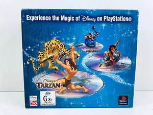 Disney's Triple Pack Tarzán Aladdin PS1 PlayStation 1 PAL - EN MUY BUENA CONDICIÓN - Fast Post - Imagen 1 de 12