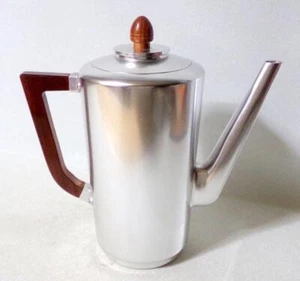 Mid Century Modern Kensington Aluminum Coffee Pot Server - Picture 1 of 12