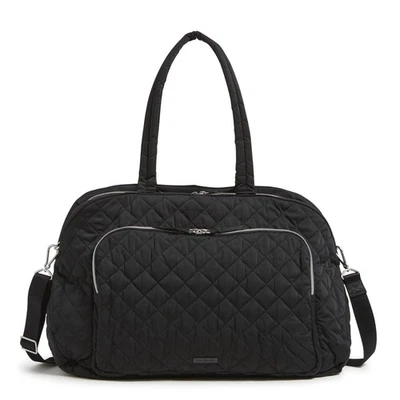 Bolso de Viaje Vera Bradley Mujer Performance Twill Grand Weekender, Negro Verdadero,... Foto 1 de 4
