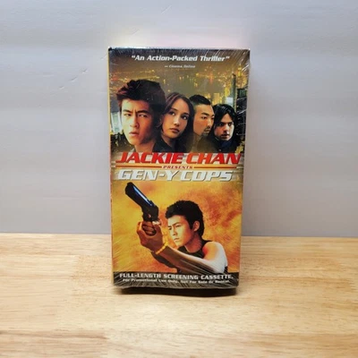 Jackie Chan Gen-Y Cops VHS BRAND NEW SEALED RARE - Imagem 1 de 4