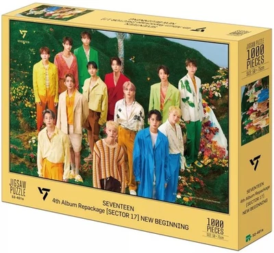 Puzzle SEVENTEEN 4th Album Repackage [SECTOR 17] NEW BEGINNING Jigsaw Puzzle - Image 1 of 2