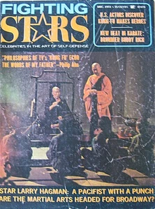12/73 FIGHTING STARS PHILIP AHN BUDDY RICH LARRY HAGMAN TV'S KUNG FU MARTIAL ART - Imagen 1 de 1