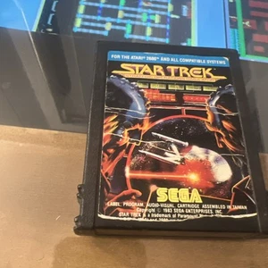 Star Trek: Strategic Operations Simulator (Atari 2600, 1983) Rare Video Game VTG - Picture 1 of 5