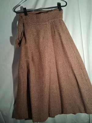 Falda de tweed de lana envolvente Giorhio Armani, talla 38, vintage años 70  Foto 1 de 4