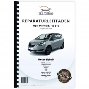 Opel Meriva B 2010-2017 1,4l Silnik benzynowy 120 KM LUH Elektryczna instrukcja warsztatowa - Zdjęcie 1 z 8