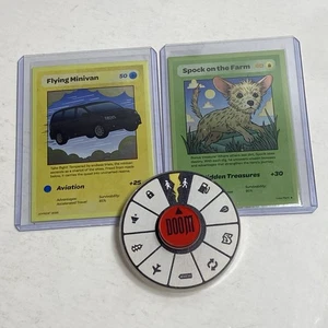 Tarjetas Joyride SPOCK ON THE FARM & FLY MINIVAN + Wheel Of Doom Ryan Trahan - Imagen 1 de 4