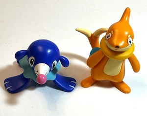 Pokemon Popplio & Buizel 3" Figures Nintendo Jakks Pacific 2007 - Picture 1 of 10
