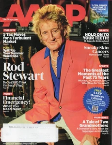 AARP MAGAZINE-ROD STEWART COVER & ARTICLE+YOUR TEETH+SPORTS GREATEST MOMENTS - Imagen 1 de 1
