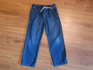 Cat & Jack Denim Jeans Elastic Waist Boys Size 6 - Picture 1 of 3