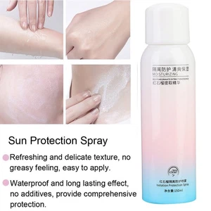 150ML Red Pomegranate Protective Sunscreen Spray Waterproof Moisturizing Iso HLF - Picture 1 of 11