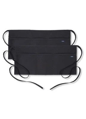 Adar Doctor Nurse Uniform Deep Pockets Extra-Long Strings Tie Belt Apron 2 Pack - Image 1 of 4