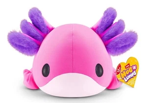 Hug-A-Lumps Axolotl Ally by ZURU, Medium, 3.3 lbs, Cuddly Squishy Weighted Pl - Picture 1 of 3