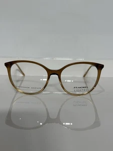Occhiali da vista donna Lightec 30276L MP09 cristallo marrone sfumato tondi acetato 51 mm - Foto 1 di 7