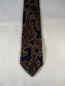 Vintage Burton paisley tie - retro c1980s - Picture 1 of 4