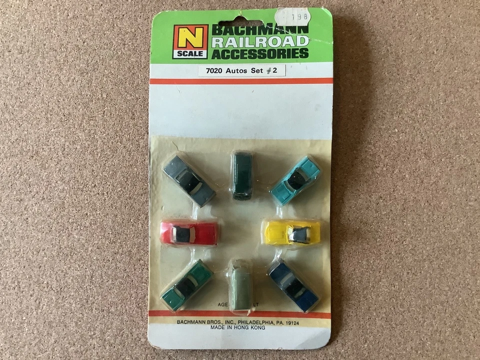 Juego de coches Bachman #7020 #2. - Escala N - De colección - Nuevo en paquete Foto 1 de 4