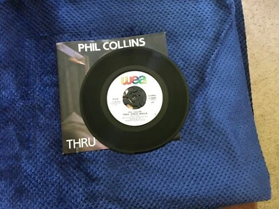 Phil Collins Thru' These Walls 7 ins vinyl single Italian Import Rare Genesis - Image 1 of 3