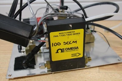 Omega Mass Flowmeter FMA 1700/1800 Series FMA1720 0-10 L/min 4 Humphrey Solenoid - Image 1 of 4