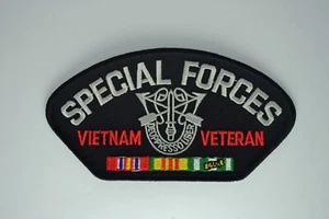 ARMY SPECIAL FORCES VIETNAM VETERAN Iron/Sew on Patch HAT, JACKET, VEST - Picture 1 of 1