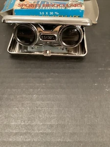VINTAGE SPORTS BINOCULARS 3.5x30 M/M WITH ORIGINAL BOX - Photo 1/7